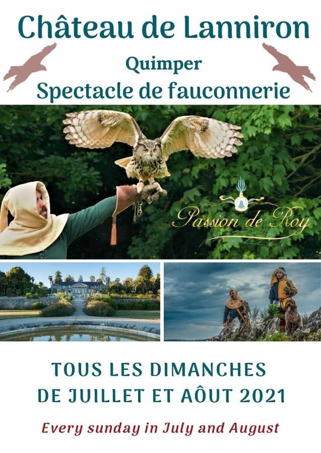 Mobilhome tout confort R10 domaine de lanniron Quimper Extérieur photo